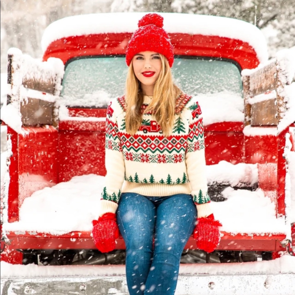 Kiel James Patrick Santa's New Sleigh Sweater